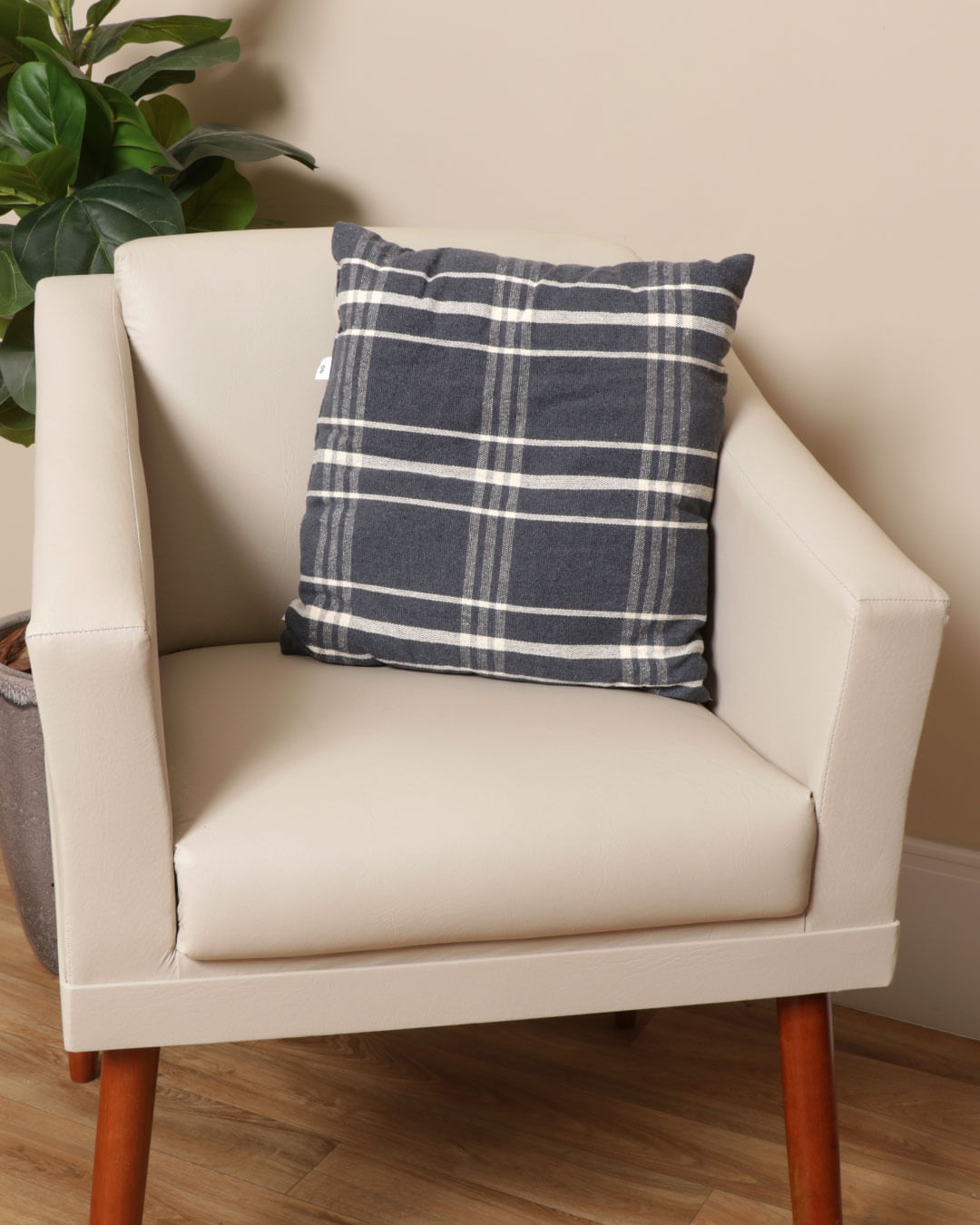 Almofada-Rustica-Moderno--40x40-Sort---Cinza-Listrado