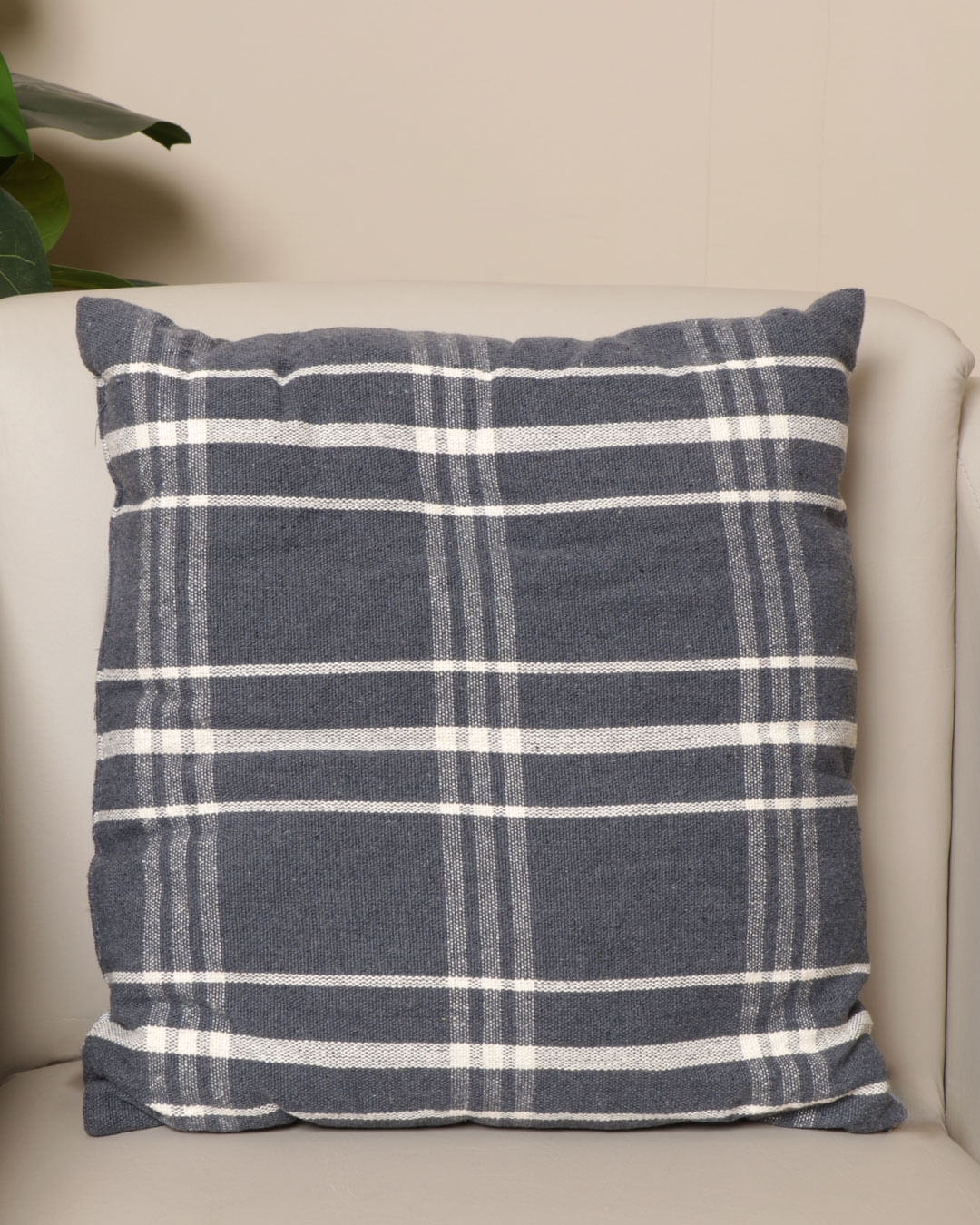 Almofada-Rustica-Moderno--40x40-Sort---Cinza-Listrado