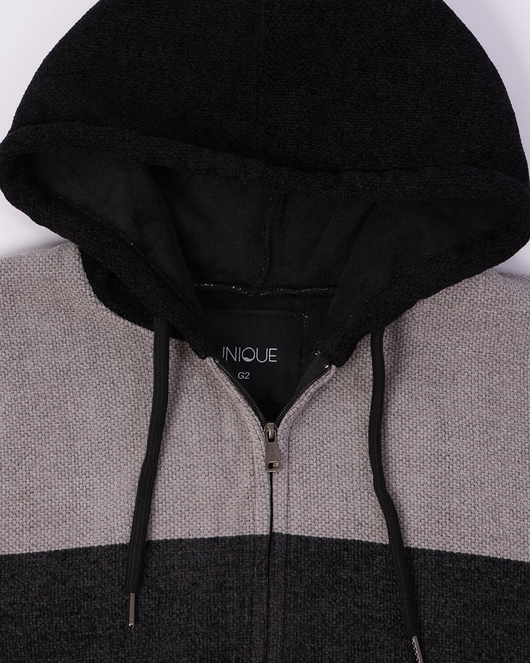 Tricot-7w22m124-Full-Aberto-Pto-Capuz-Pl---Preto
