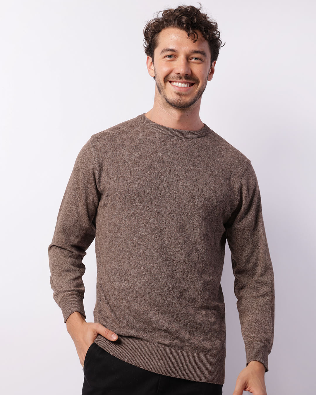 Tricot-7w24m-1039-Chess-Marr---Marrom