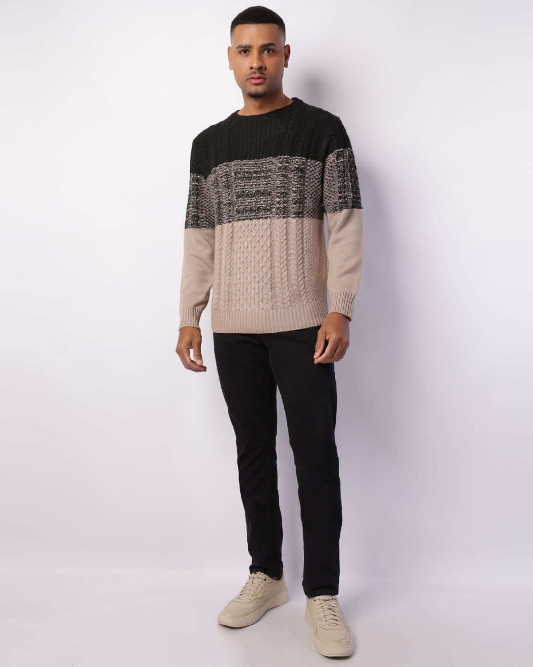 Tricot-7w24m-974-Cable-Montes---Bege