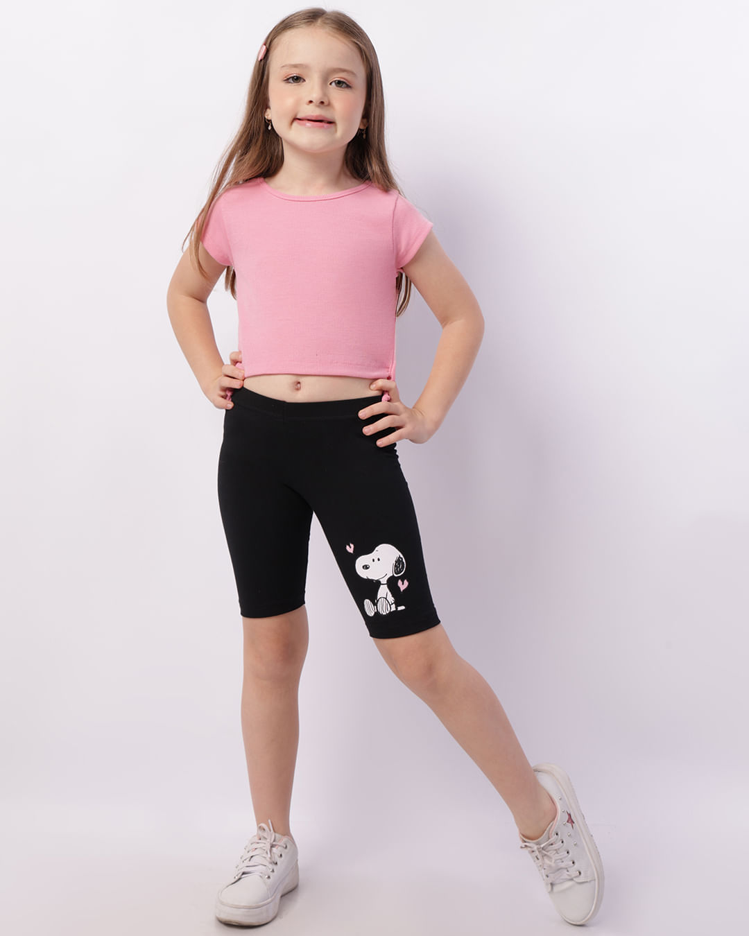 Bermuda-Ciclista-Ch42279v-Snoopy-F-410---Preto