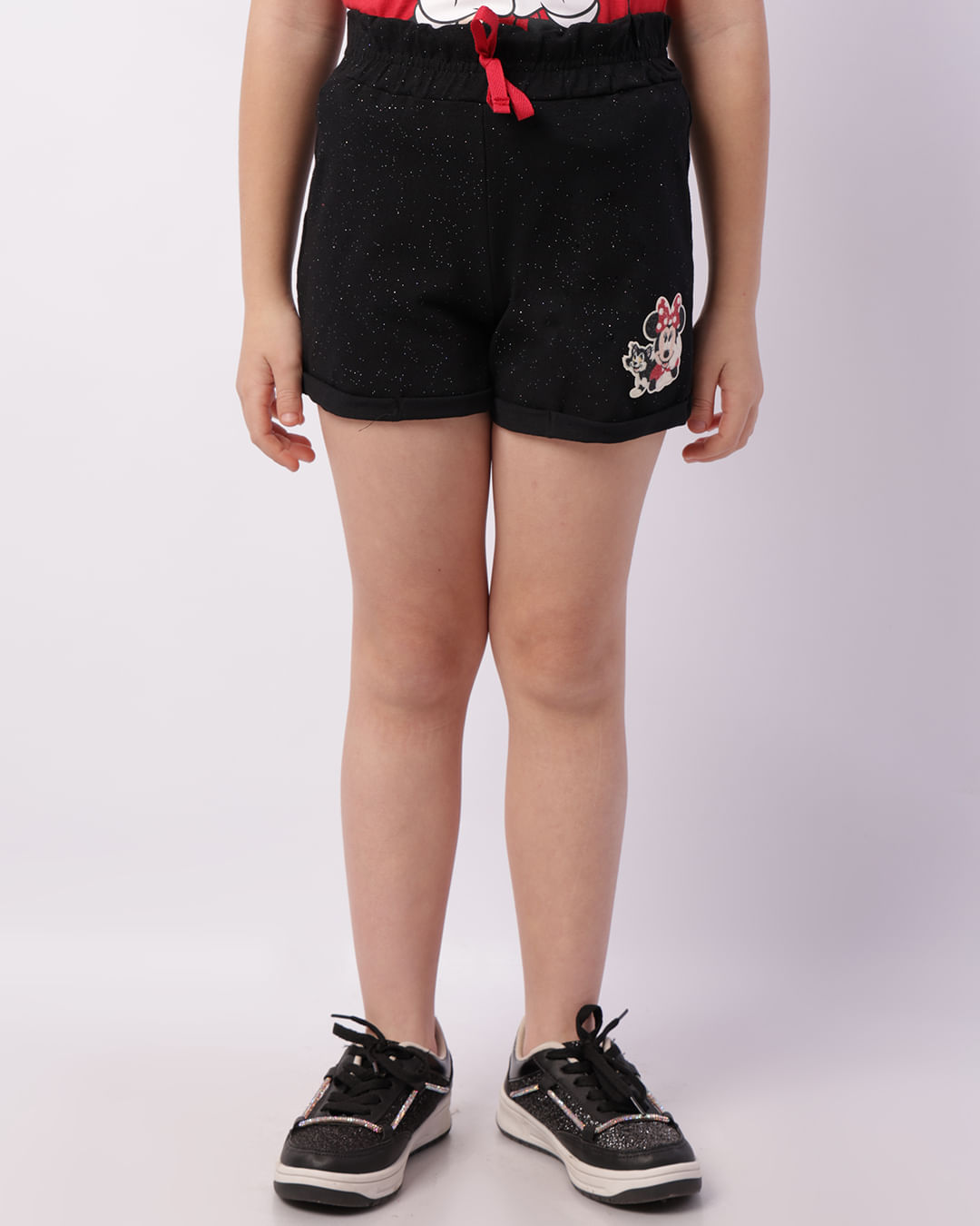 Short-108879t-Clochard-F410-Minnie---Preto