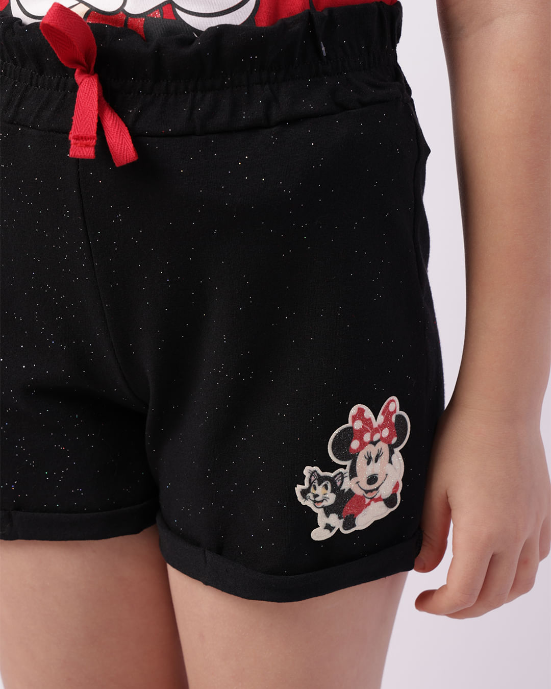 Short-108879t-Clochard-F410-Minnie---Preto