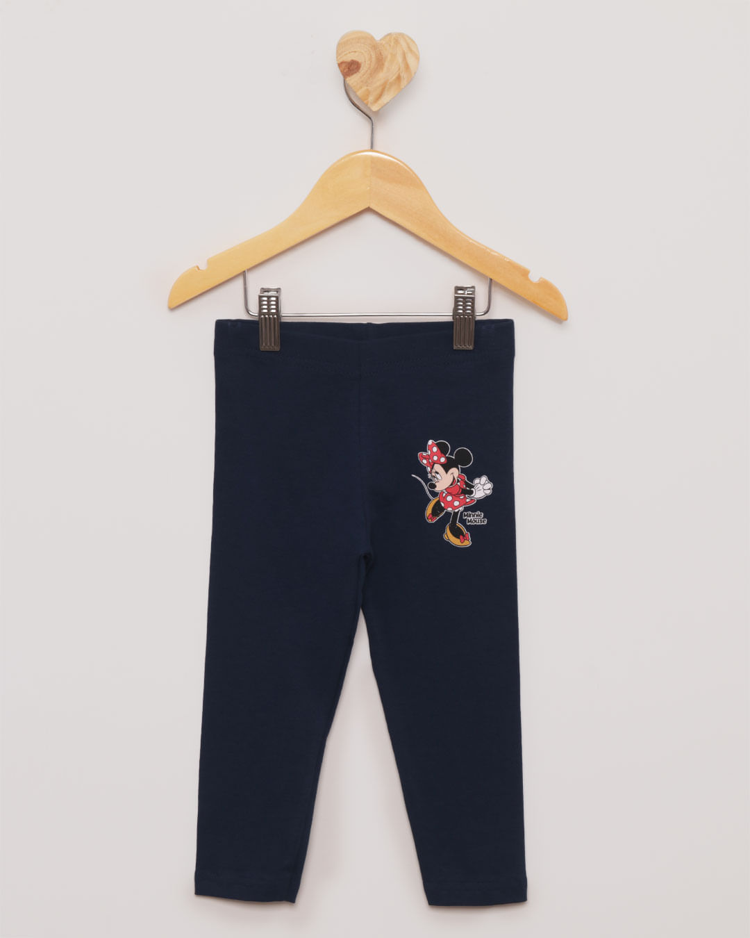 Calça Legging Bebê Estampa Minnie Disney Marinho-1751464690252