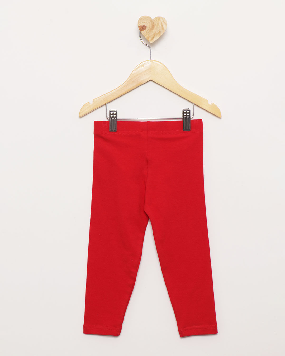 Calça Legging Bebê Estampa Minnie Disney Vermelha-1751466242982