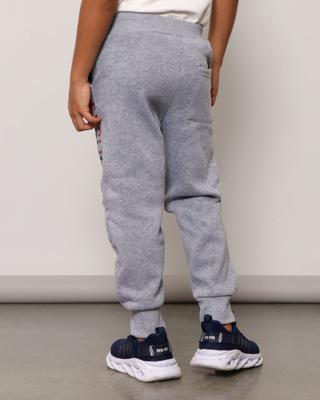 Calça Moletom Infantil Jogger Explore Cinza-1751467815560