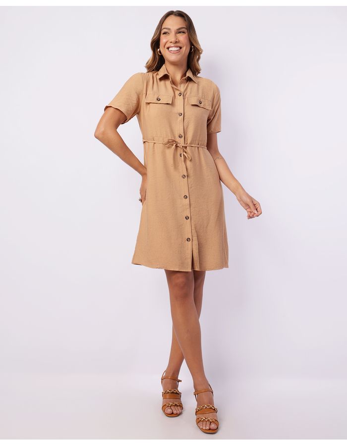 Vestido-Chemise-Mc-Spanish-231070---Bege