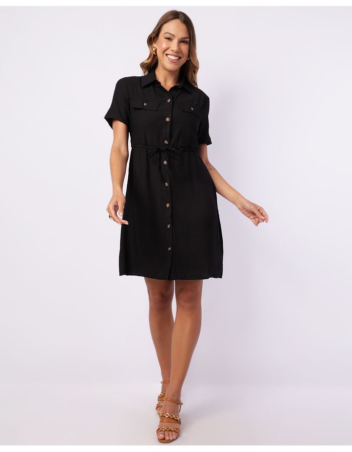 Vestido-Chemise-Mc-Spanish-231070---Preto
