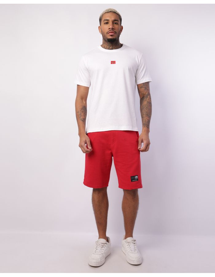 Bermuda-Moletom-Ekco-U985a-Vermelha-Pgg---Vermelho