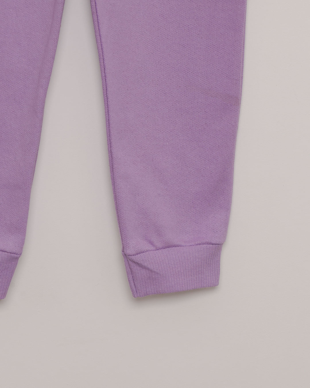 Calça Moletom Bebê Aplique Coração Lilás-1751926474230