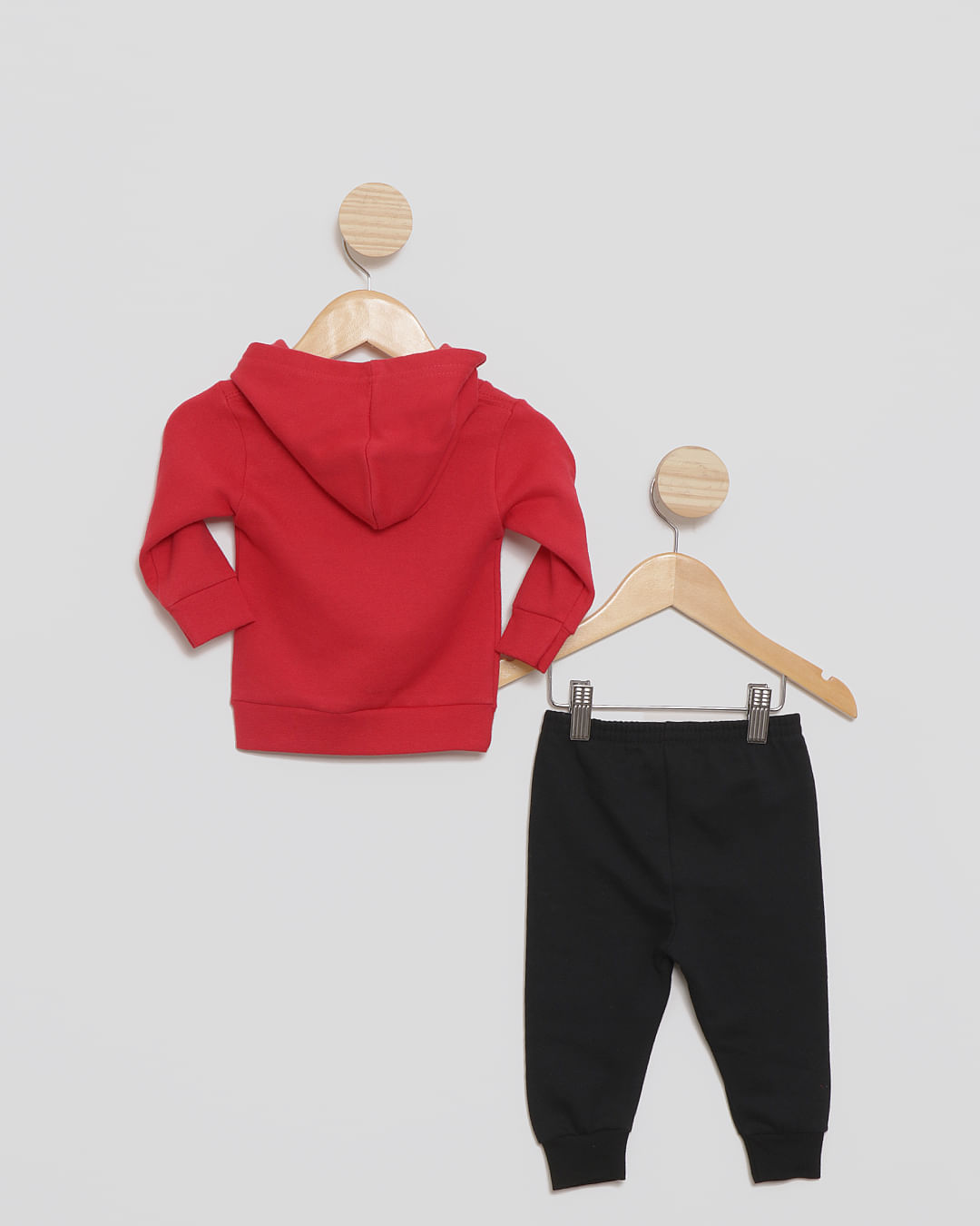 Conjunto Moletom Bebê Disney Estampa Mickey Vermelho-1751975432248