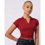 Blusa-Mc-Seamltopju-390-Ess-Polo-Pg---Vermelho