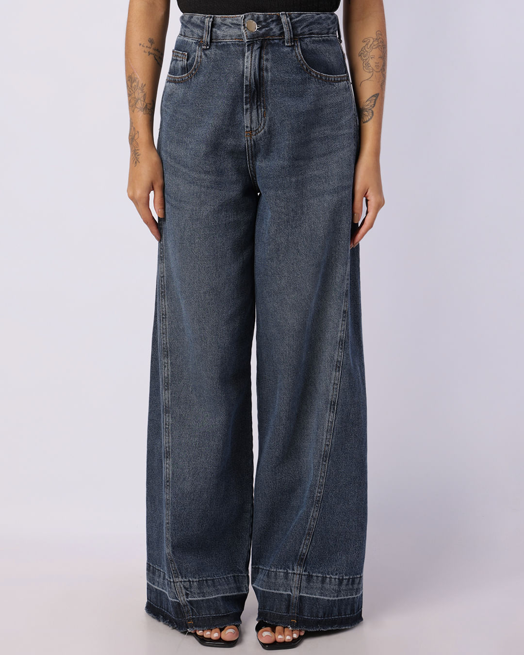 Calca-Jeans-Wide--Recorte-Lateral-Aze---Jeans-Blue