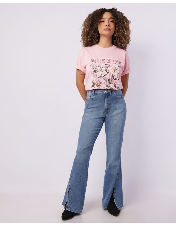 Calca-Jns-Azm-Flare-Abert-Barra---Jeans-Black
