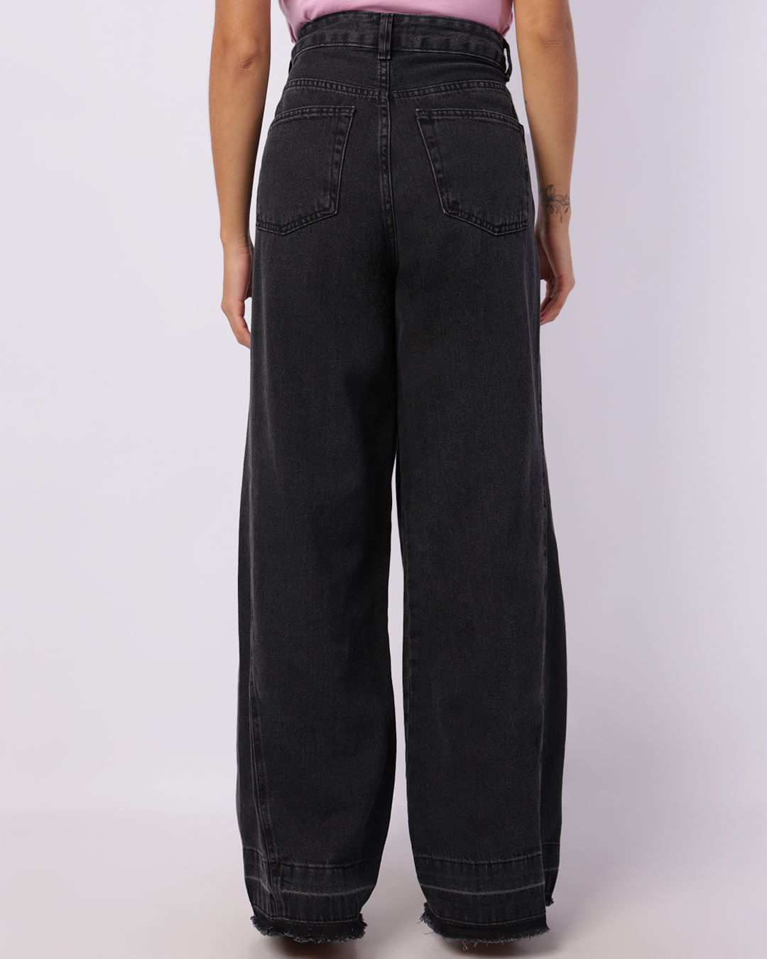 Calca-Jeans-Wide--Recorte-Lateral-Blk---Jeans-Black