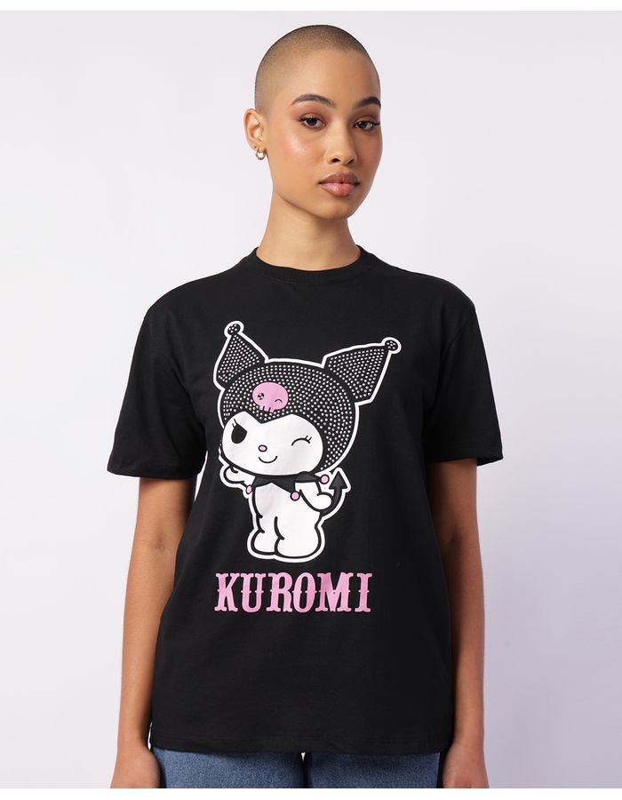 Camiseta-Mc-109513t-Over-Kuromi-Pg---Preto
