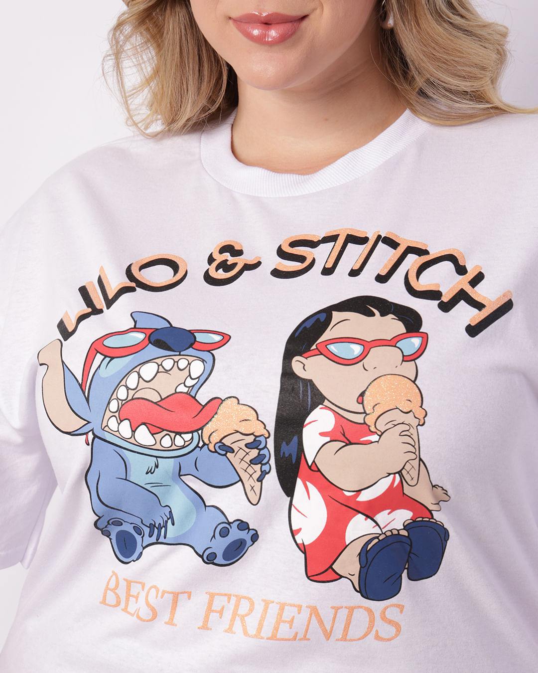 Tshirt-Mc-110086t-Lilo--Stitch---Branco