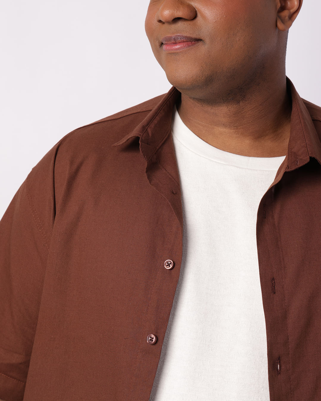 Camisa-Viscolinho-Marrom-Plus---Marrom