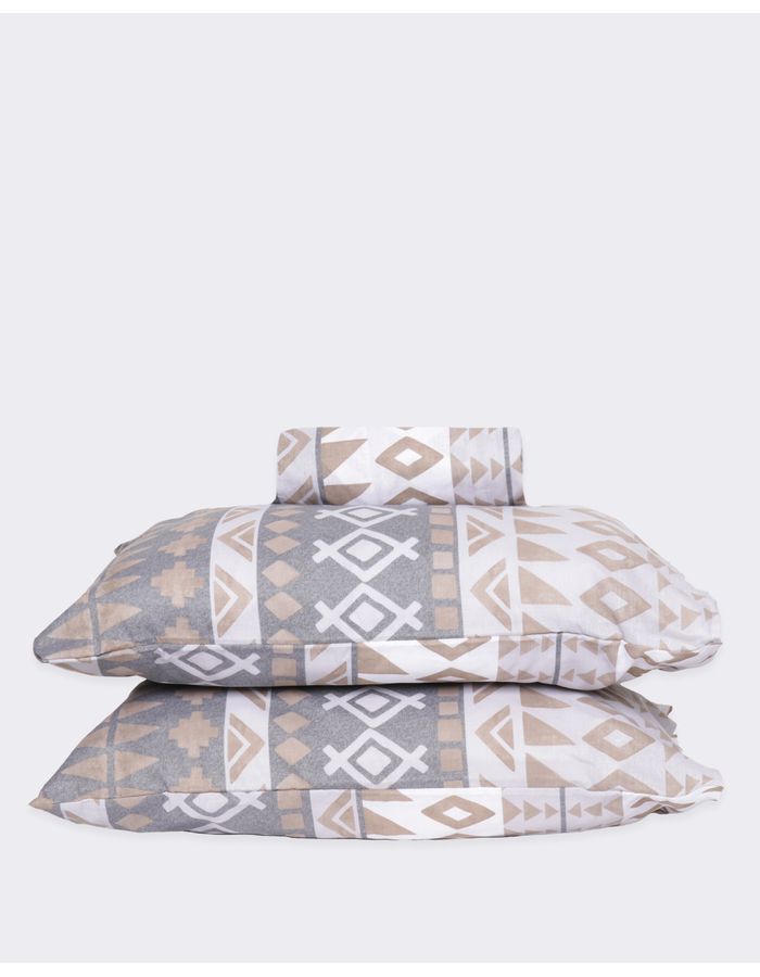 Jg-De-Cama-Cs-3-Pc100--Algodao-Est---Cinza-Geometrico