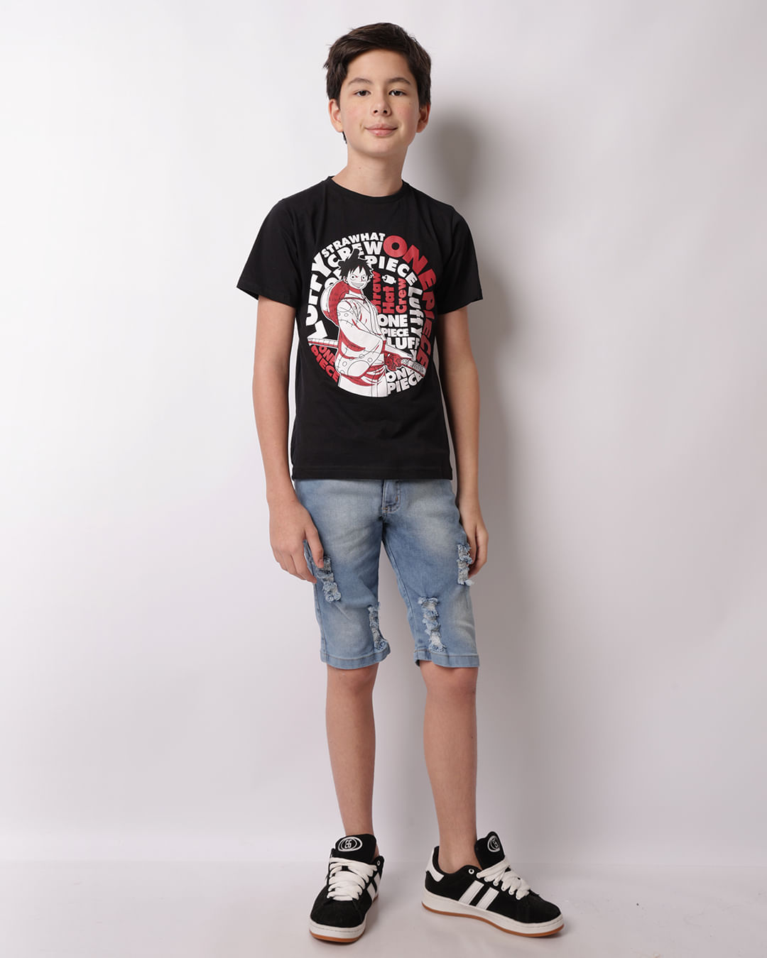 Camiseta-Ch41629-Mc-M-1016-One-Piece---Preto