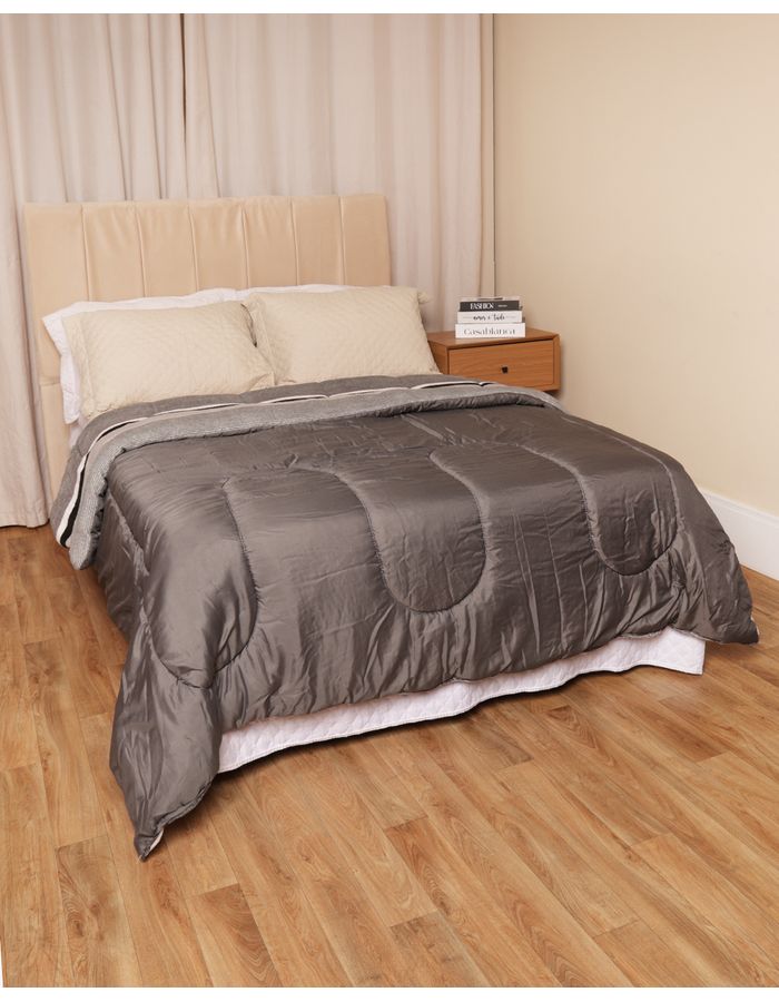 Coberdrom-Casal-190x220---Cinza-Medio