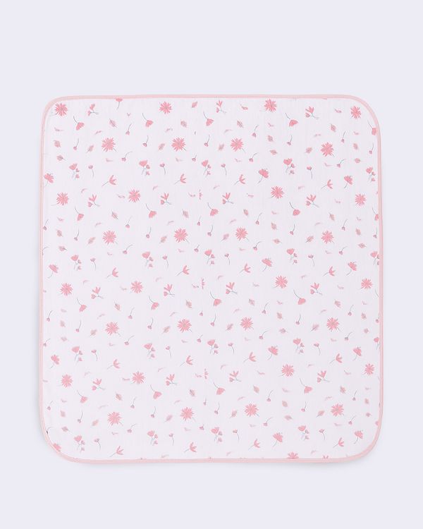 Toalha de Banho Bebê Algodão Soft Capuz Estampado Branco UN