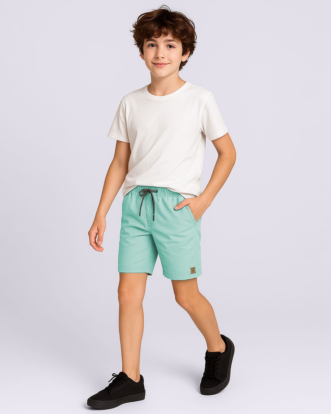 Bermuda-Sarja-Elast-Cos-Verde-M-1016---Verde