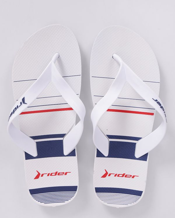 Chinelo Masculino Rider Feel Urban Branco 43/44