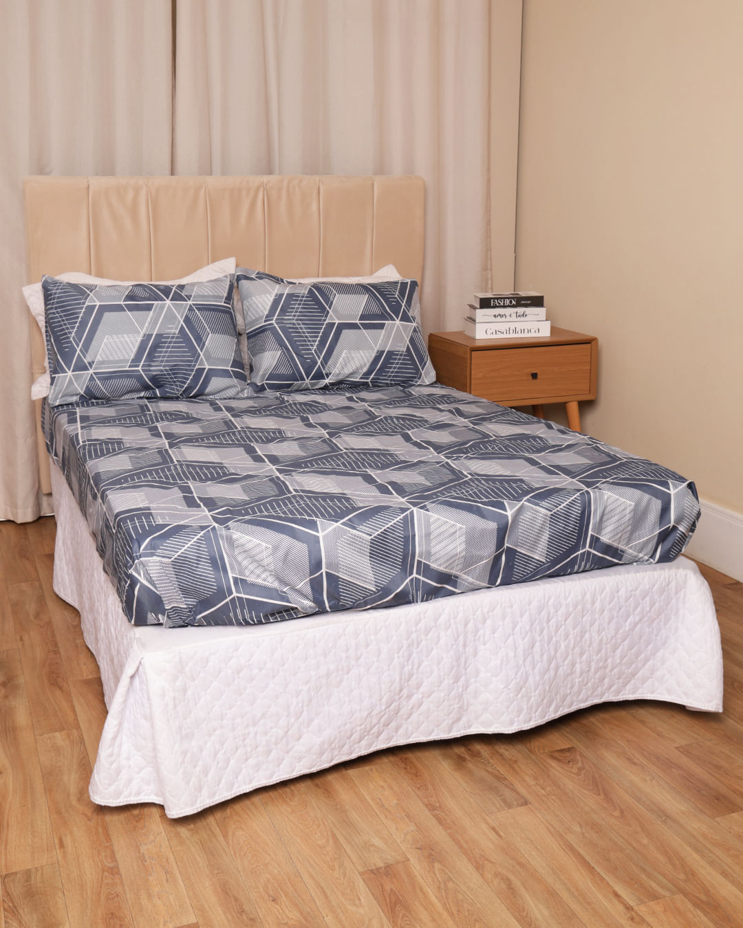 Jg-De-Cama-King-3-Pcs-Moderno-Ver-26---Marinho-Outros