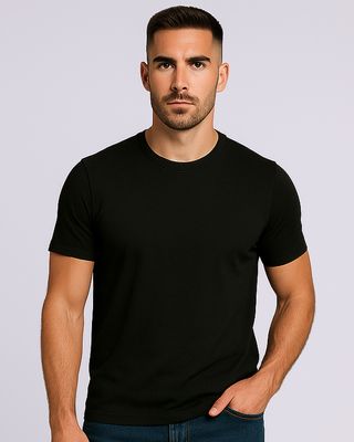 Tshirt-Pima-Cotton-Pto---Preto
