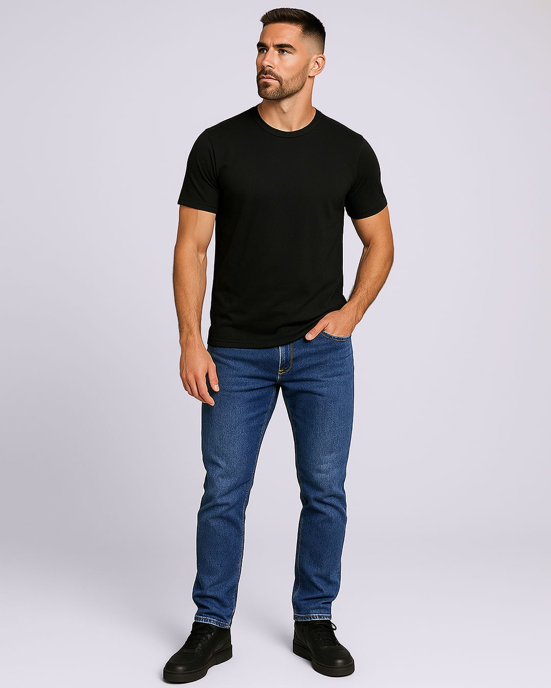 Tshirt-Pima-Cotton-Pto---Preto