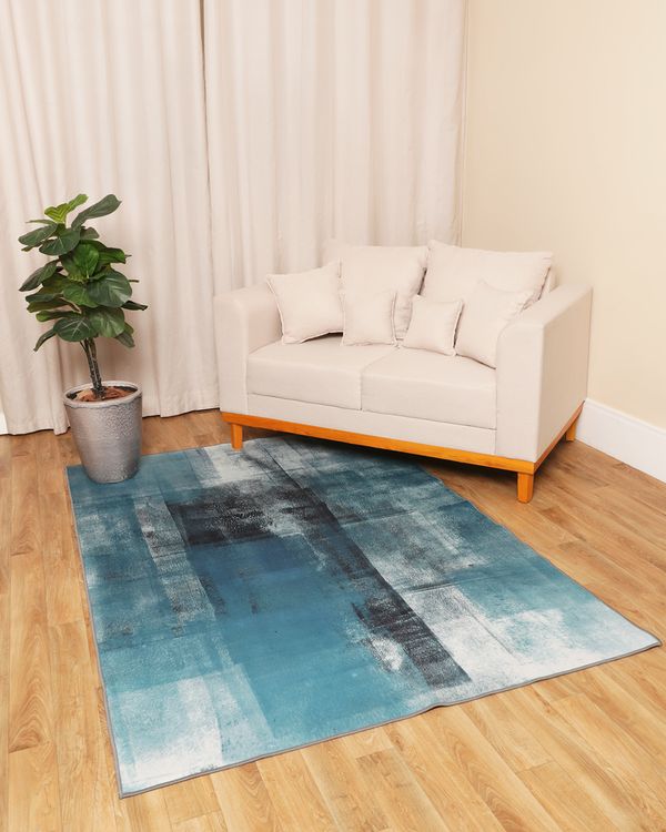 Tapete Crystal Velvet Camesa 140cm X 200cm Estampado Verde UN
