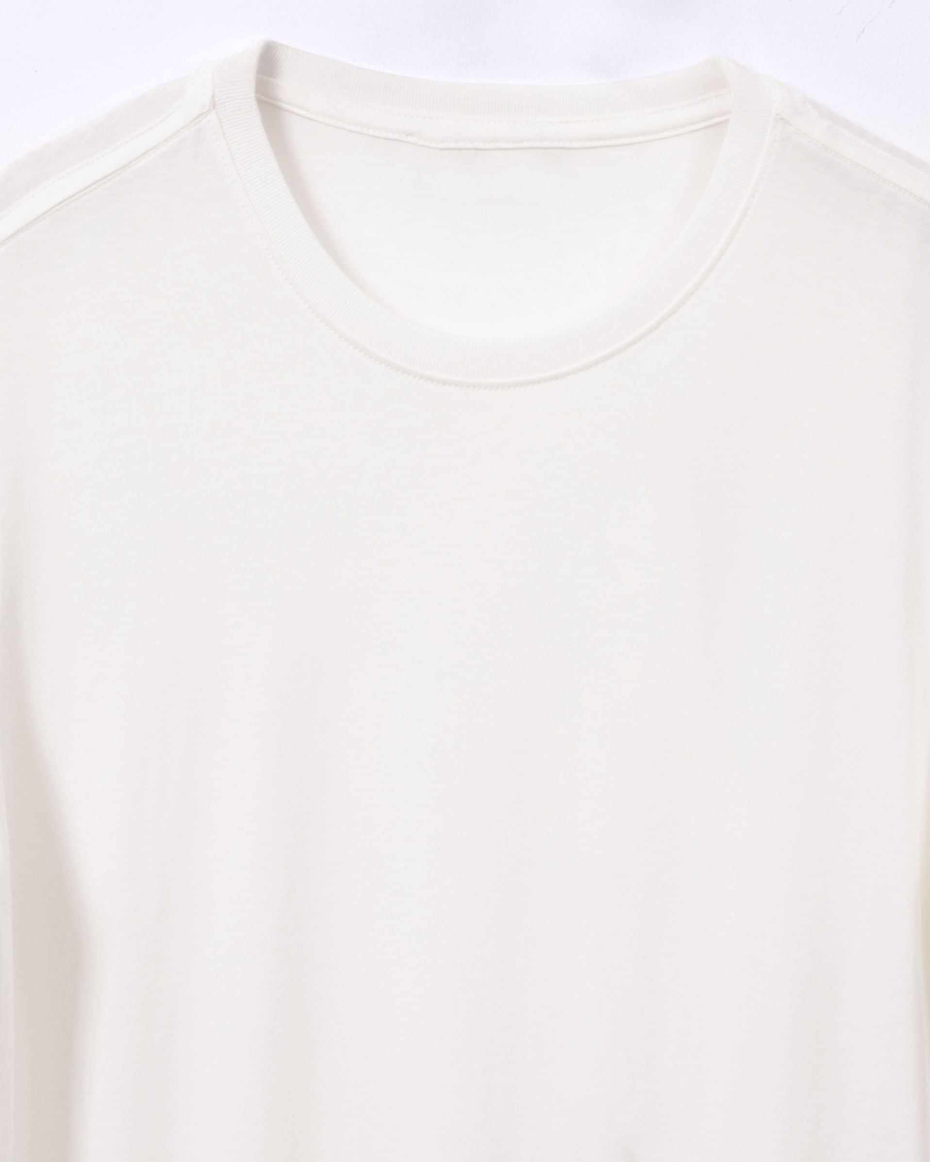 Tshirt-Pima-Cotton-Branco---Off-White
