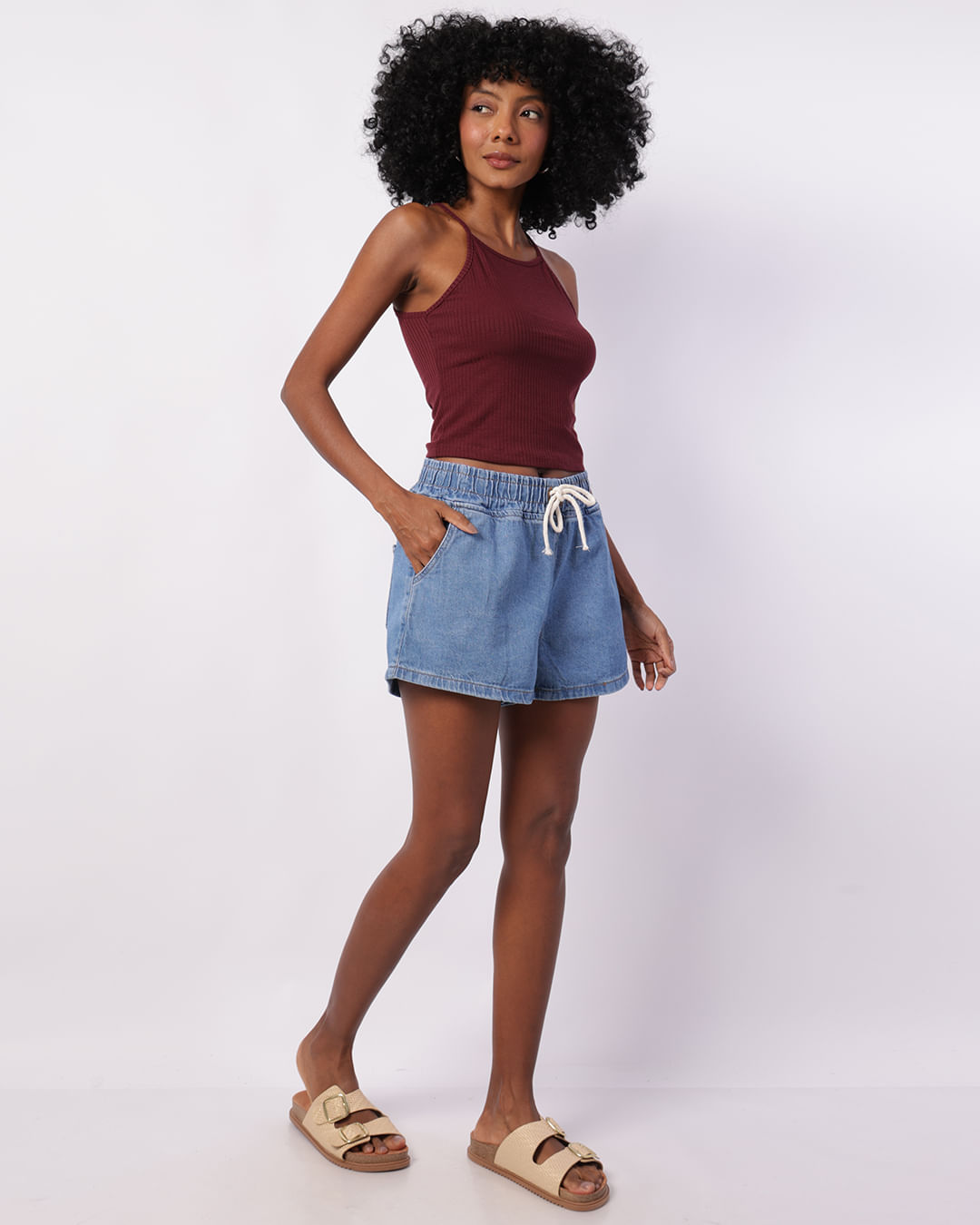 Short-Jns-1391-Elast-Medio---Jeans-Blue