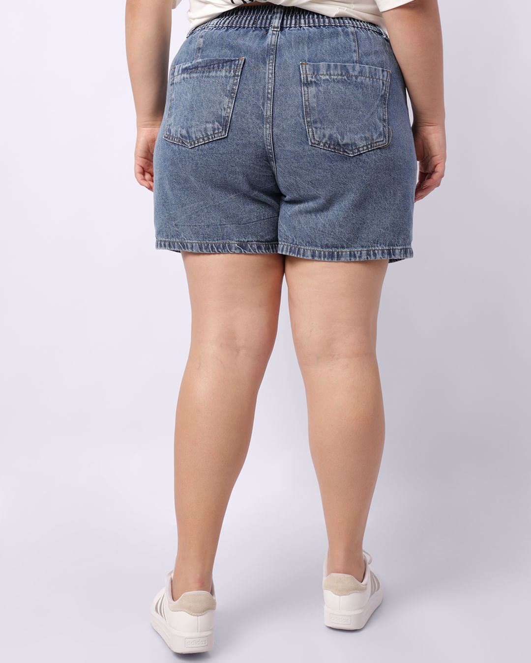 Shorts-Jeans-Azm-Elastico-Cos-Cin46p---Jeans-Blue