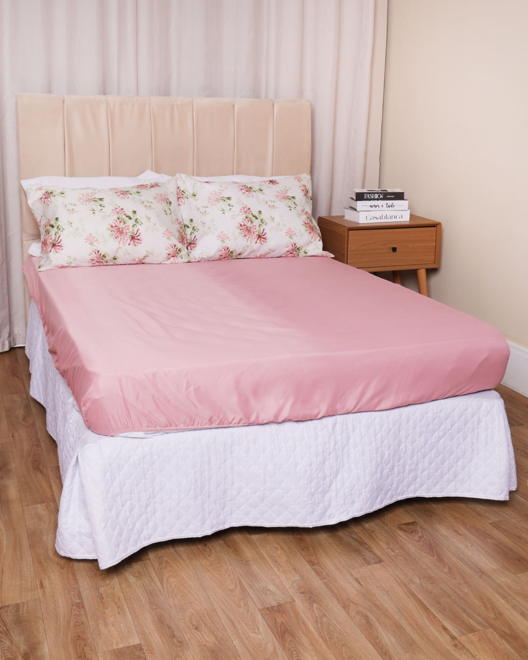 Jg-De-Cama-Cs-3-Pcs-Romantico-Inv24---Rosa-Escuro