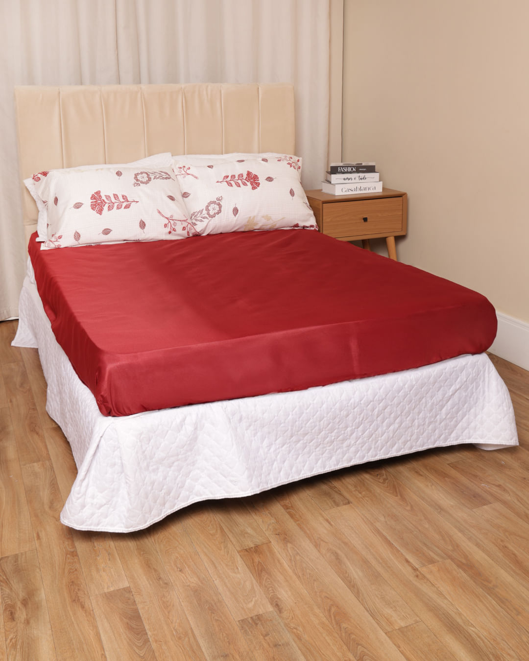 Jg-De-Cama-Cs-3-Pcs-Romantico-Inv24---Vinho-Xadrez