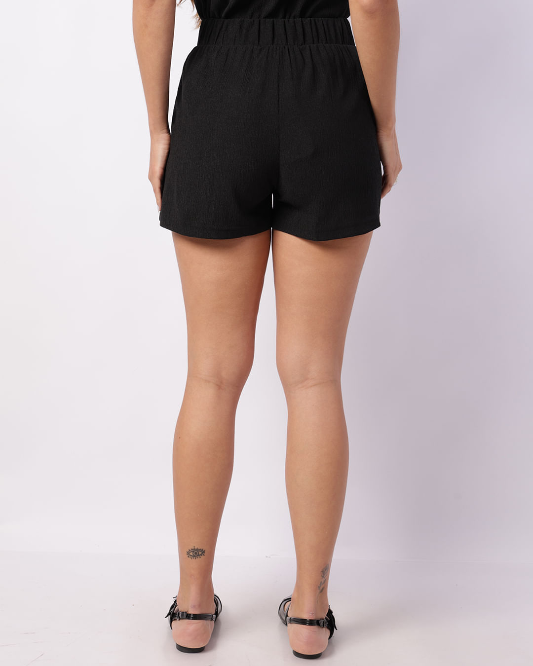 Shorts-M-Crinkle-9869-Pgg---Preto