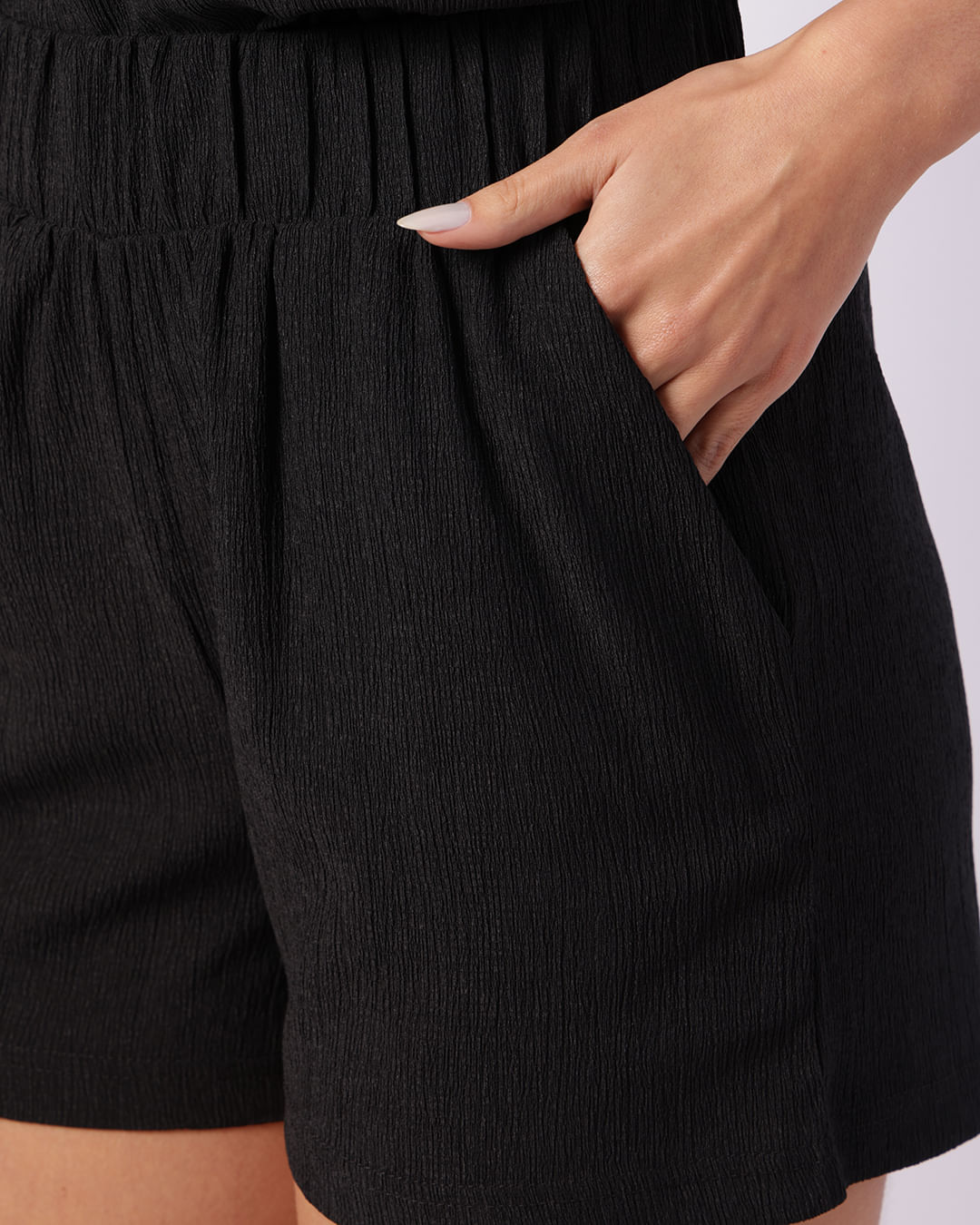 Shorts-M-Crinkle-9869-Pgg---Preto
