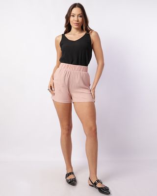 Shorts-M-Crinkle-9869-Pgg---Rose