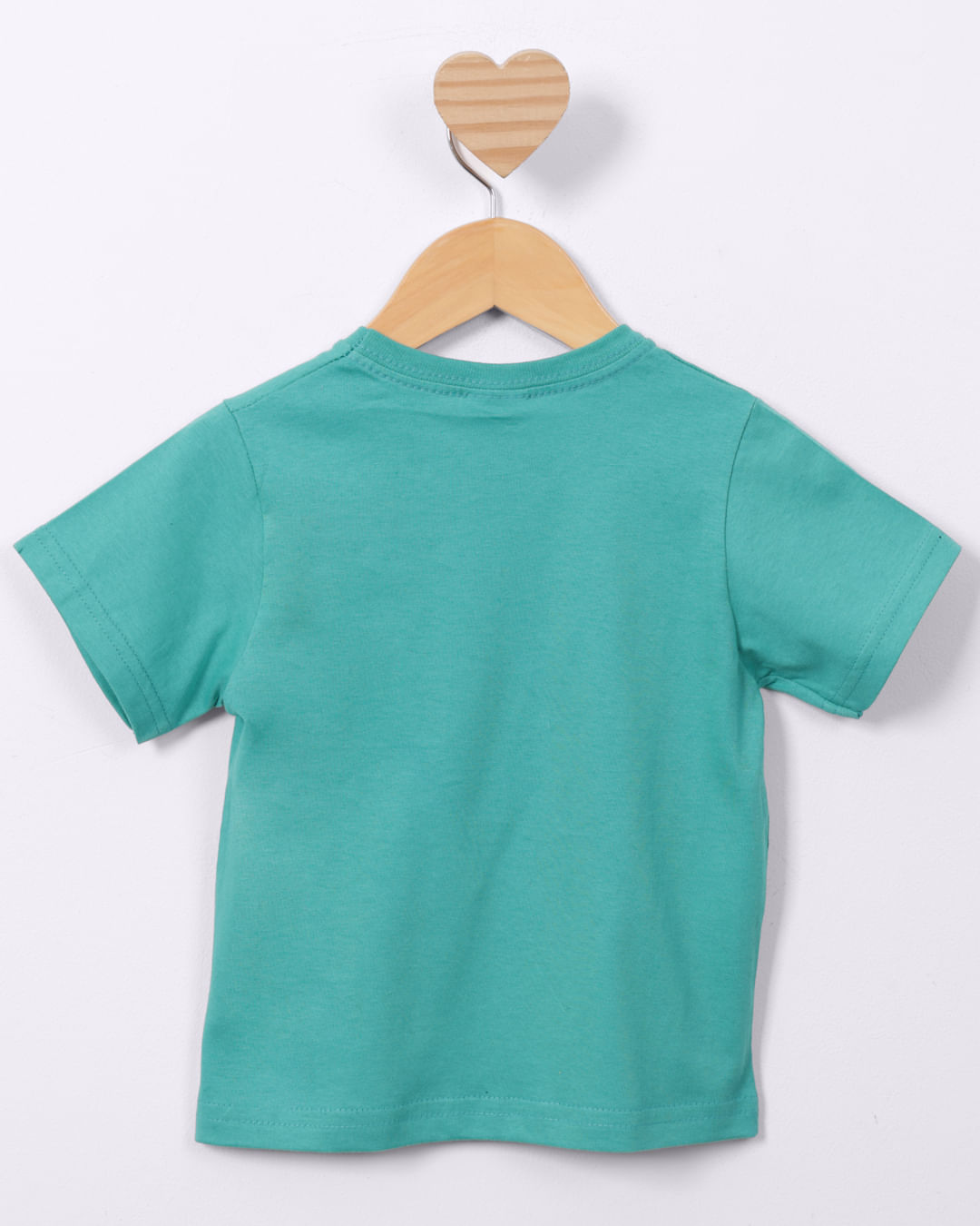 Camiseta Bebê Estampa Dinossauro Manga Curta Verde-1755613693043