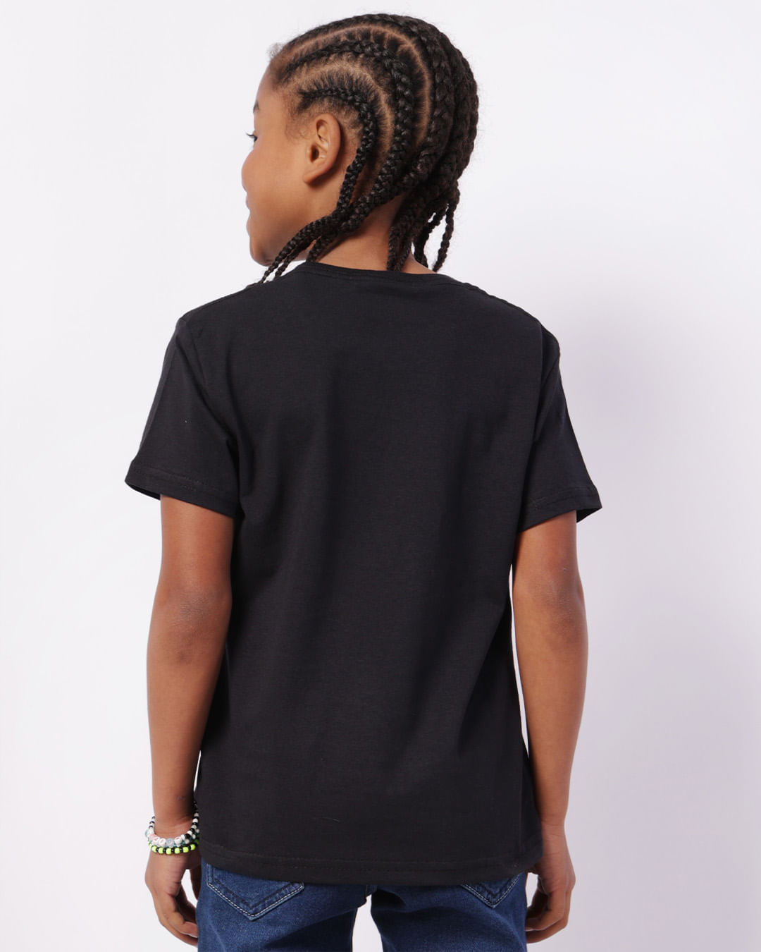 Camiseta Infantil Algodão Anime One Piece Manga Curta Preta-1755614662872