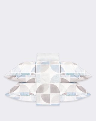 Jogo-De-Cama-Casal-Capri-Sor-4-Pc---Azul-Geometrico