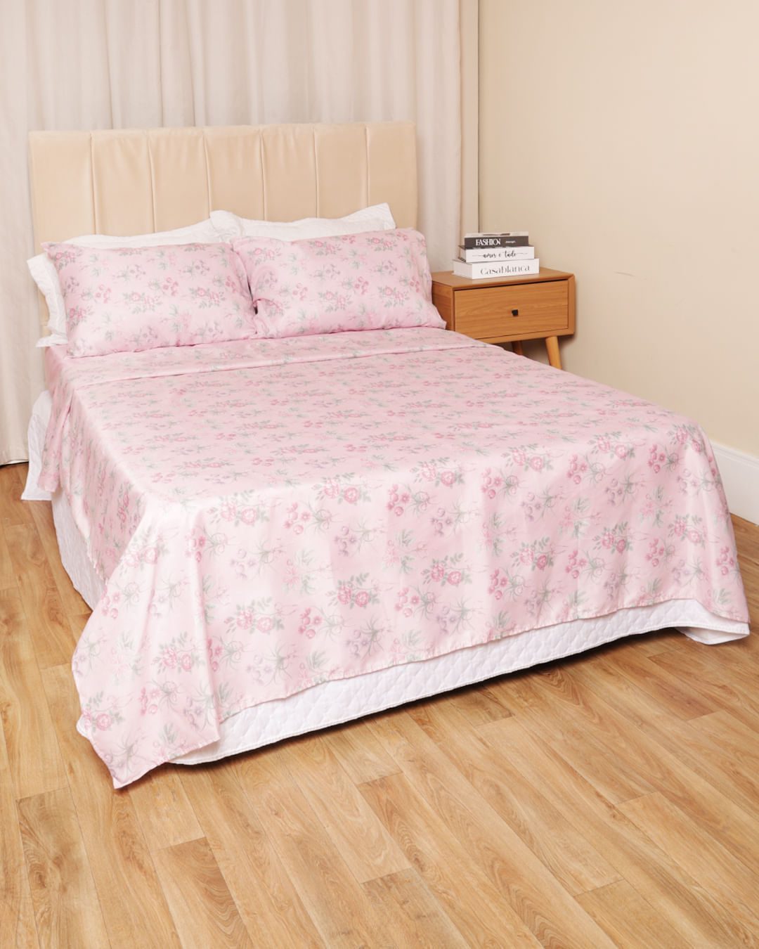 Jogo-De-Cama-Casal-Capri-Sor-4-Pc---Rosa-Medio