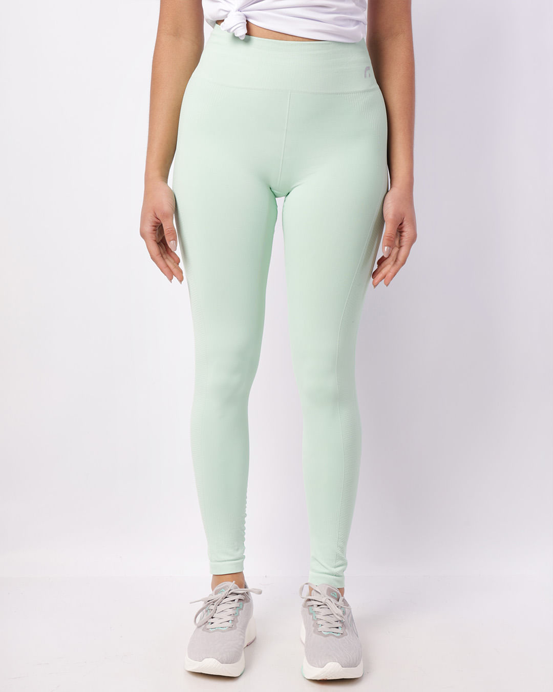 Calça Leggin Fitness Feminina Fitter Trabalhada Verde-1755700529850