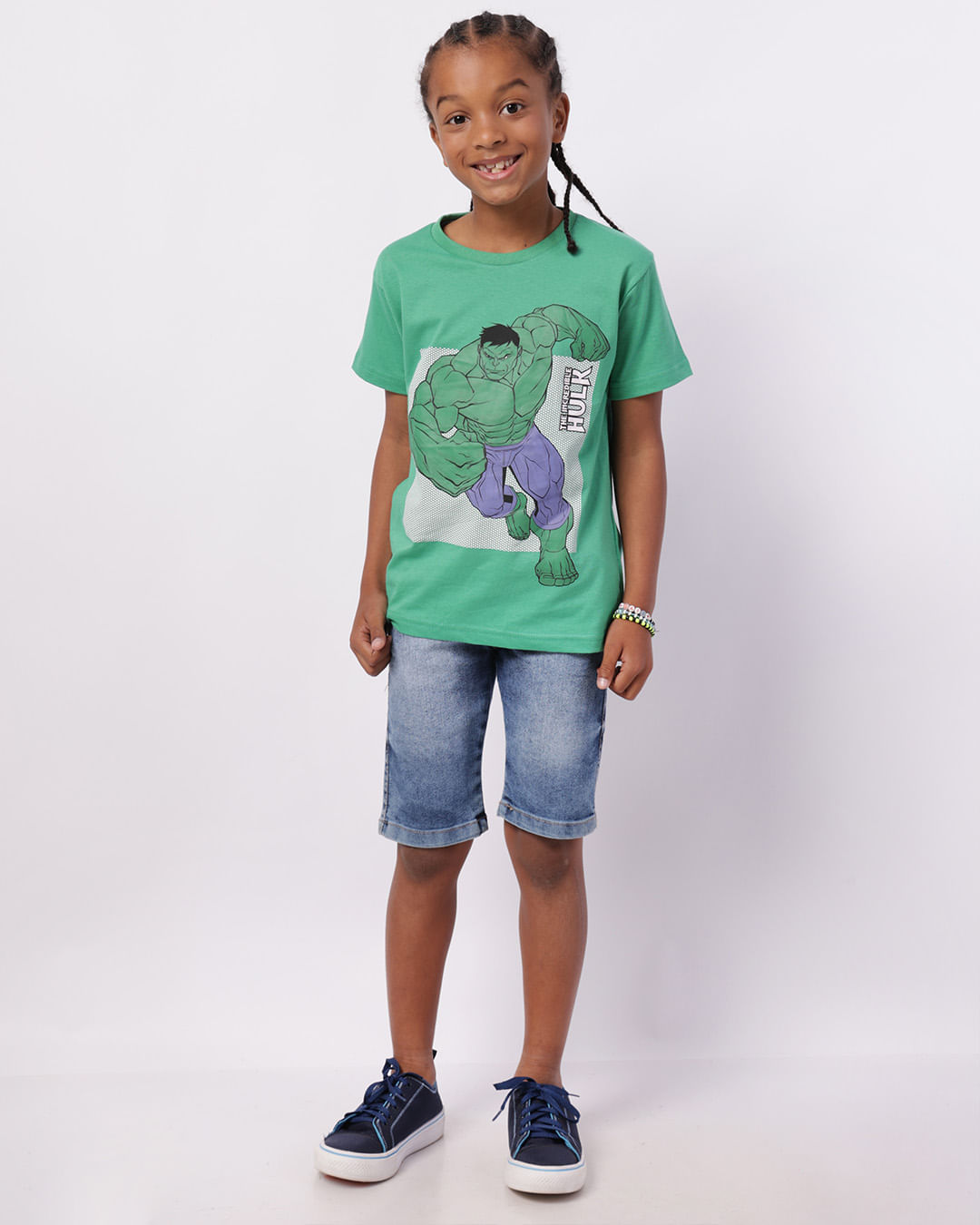 Camiseta-Ch31911-Mc-M-410-Hulk---Verde