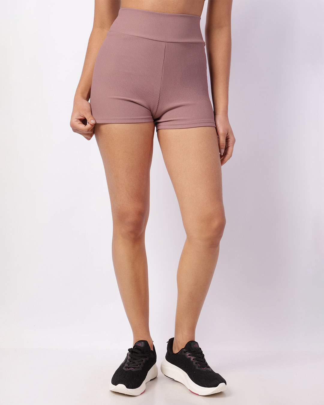 Short-14863-Canelado-Poliamida---Marrom