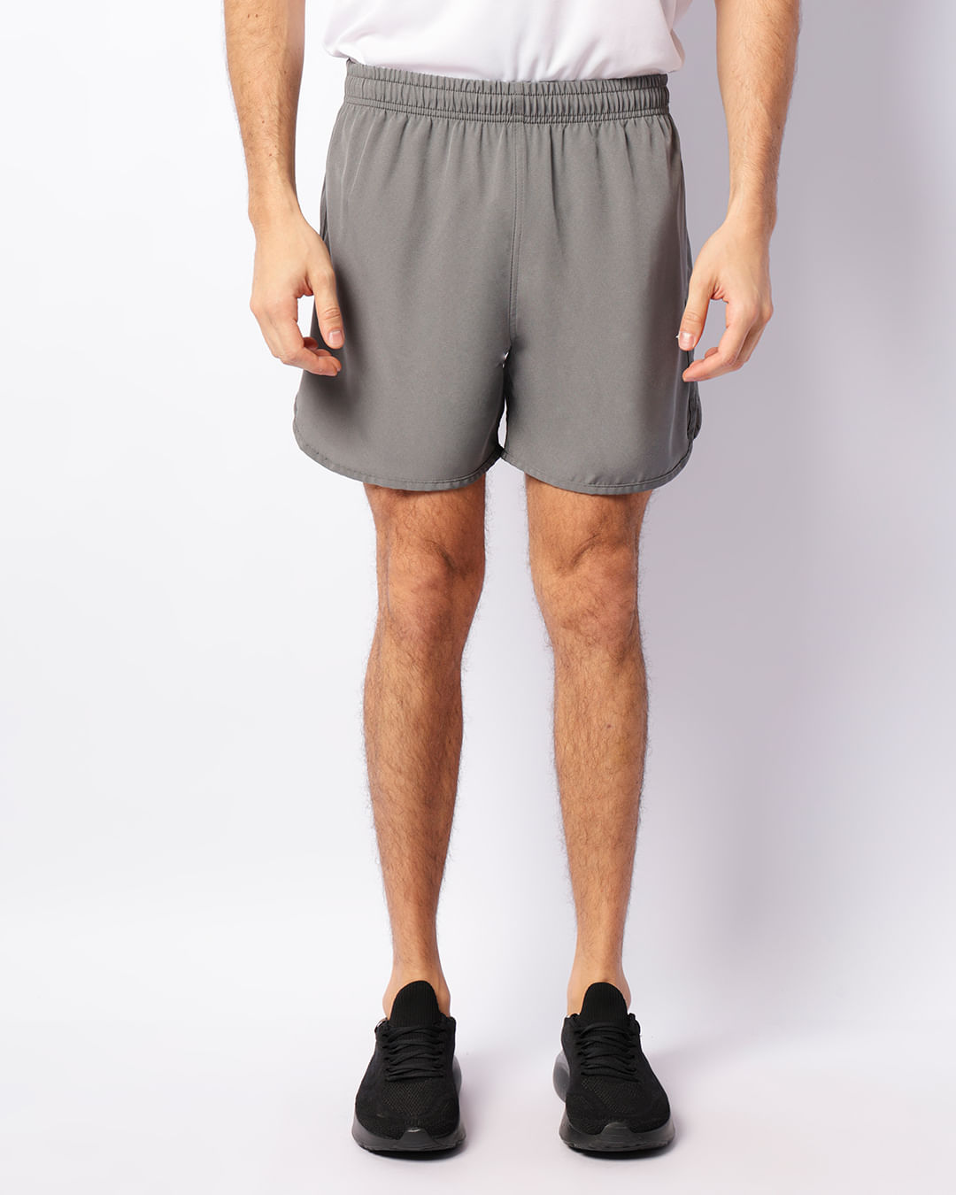 Bermuda Esportiva Masculina Fitter Cinza-1755876541902