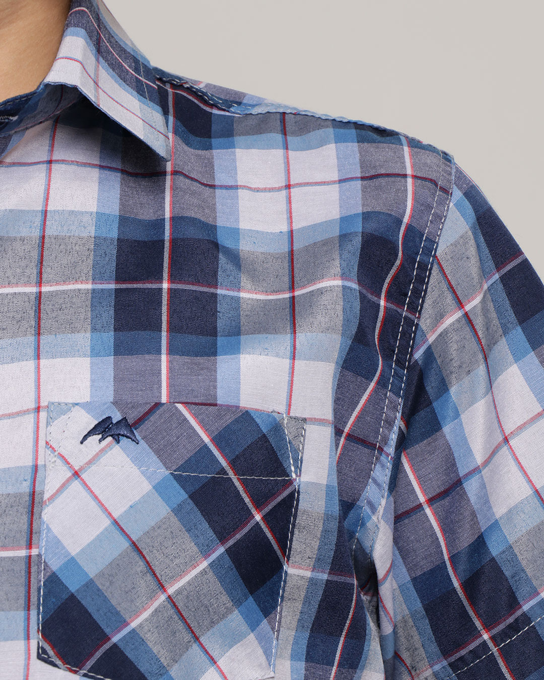 Camisa-A-Def-Mc-M1016-Xadz-Azulmar---Estampado-Xadrez